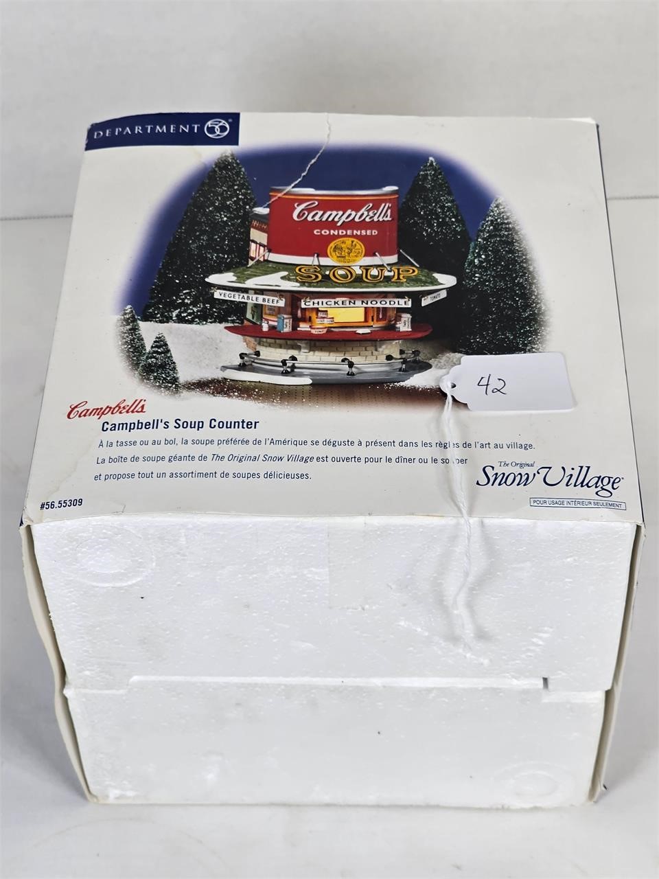 Department 56 Campbell's Soup Counter