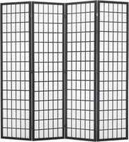 FDW 6Ft Room Divider 4 Panel Folding Privacy