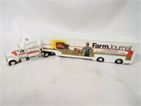 Farm Journal Magazine Die Cast Semi Truck