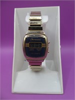 Vintage Astronic L C D Quartz Watch, New,
