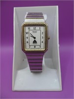 Vintage Seiko Quartz Watch, Date Window Watch,