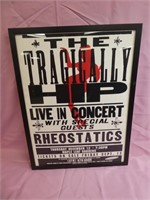 The Tragically Hip Live In Concert Framed Poster,
