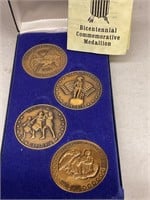 Bicentennial commemorative medallions