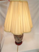 Modern Cheyenne Lamp - Embossed Porcelain Body