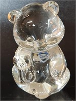 Fenton Birthstone Bear (March)