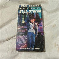 Martin Lawrence Blue Streak VHS Tape Working