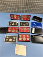 US PROOF SET 1970'S COINS