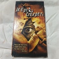 Jeepers Creepers VHS Tape Working