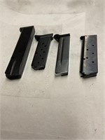 Pistol magazines