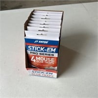 Stick-Em Mouse Traps (8 boxes)