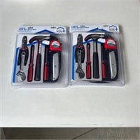 (2) 7pc Tools Set w/Bag