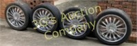 Set of 4 - 20" KaRizzma tires and rims