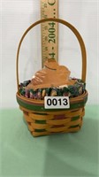 Longaberger, 1999 Easter basket, hard and soft