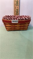Longaberger, 1994 basket with hard and soft liner