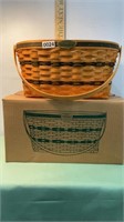 Longaberger 1995 traditions collection, basket