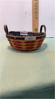 Longaberger, 2005, inaugural basket with hard and