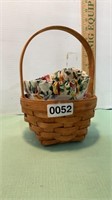 Longaberger , 1993 basket with hard and soft