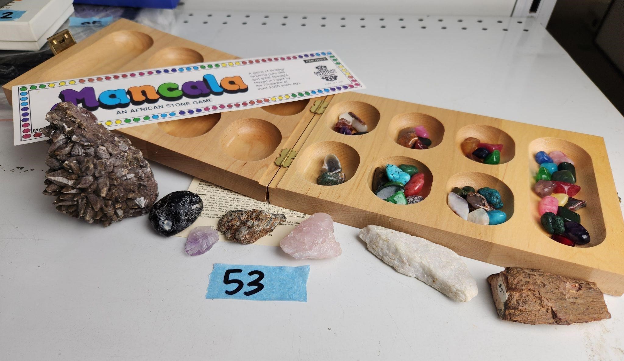 Mancala Crystals/Stones Lot