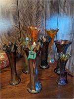 Carnival Glass Vases