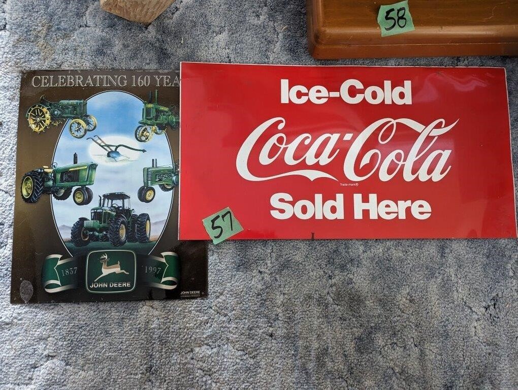Modern JD & Coke Tin Signs