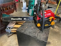 Homelite 18” chainsaw