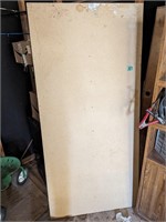7ft tall piece of particle board