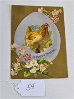 Antique Easter Postcard Printed In Germany