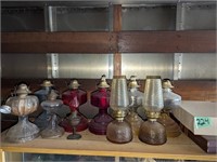 Oil lamp collection