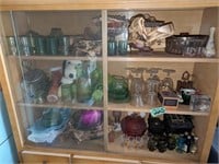 Hutch full of glasswear, all to go together