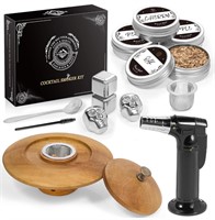 COCKTAIL SMOKER KIT WITH TORCH