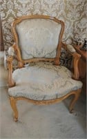 Vintage Bergere Chair
