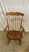 Wood rocker