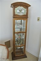 Curio Clock Cabinet