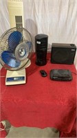 Fan, electric heater, radio lot