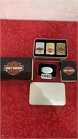 Harley Davidson zippo lighters