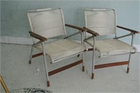 Two MCM Patio Chairs