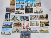 Postcards Large Lot Lady Liberty, Architecture ++