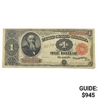 1891 $1 LG Treasury Note