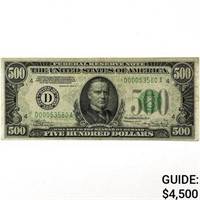 1934 $500 Fed. Reverve Note