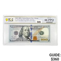 2009-A $100 Star Fes Res Note PCGS GEM UNC