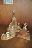 Vintage Bowling Trophies