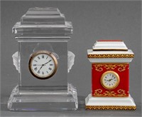Rosenthal for Versace Desk Clocks, 2
