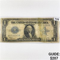 1923 $1 LG Silver Certificate LIGHLTY CIRCULATED