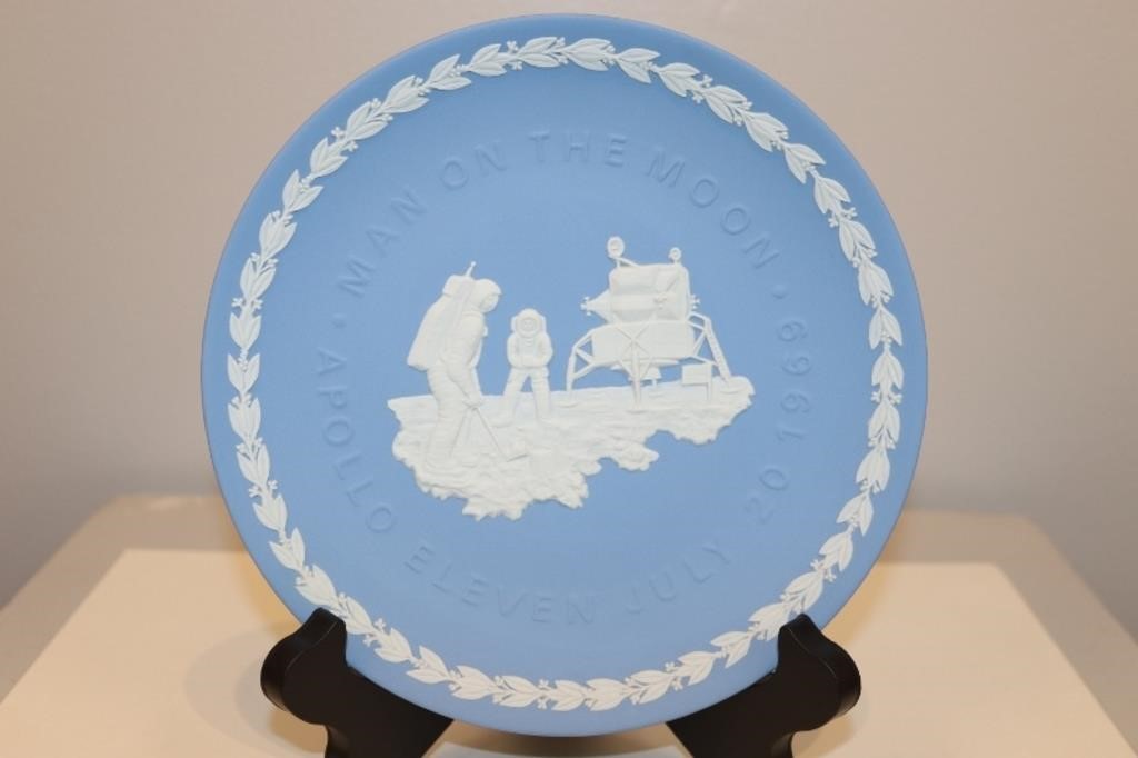 Man on the Moon Wedgewood Plate