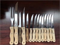 Chef's Collection knives 9 Steak Knives,4 large