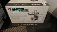 Gander Mountain number 12 meat grinder still box