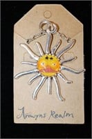 Sun Necklace #2 (Silver)