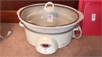 Rival programmable 6 1/2 quart oval crockpot