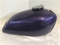 Vintage Purple Motorcycle Gas Tank