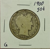 1900 Barber Half Dollar G